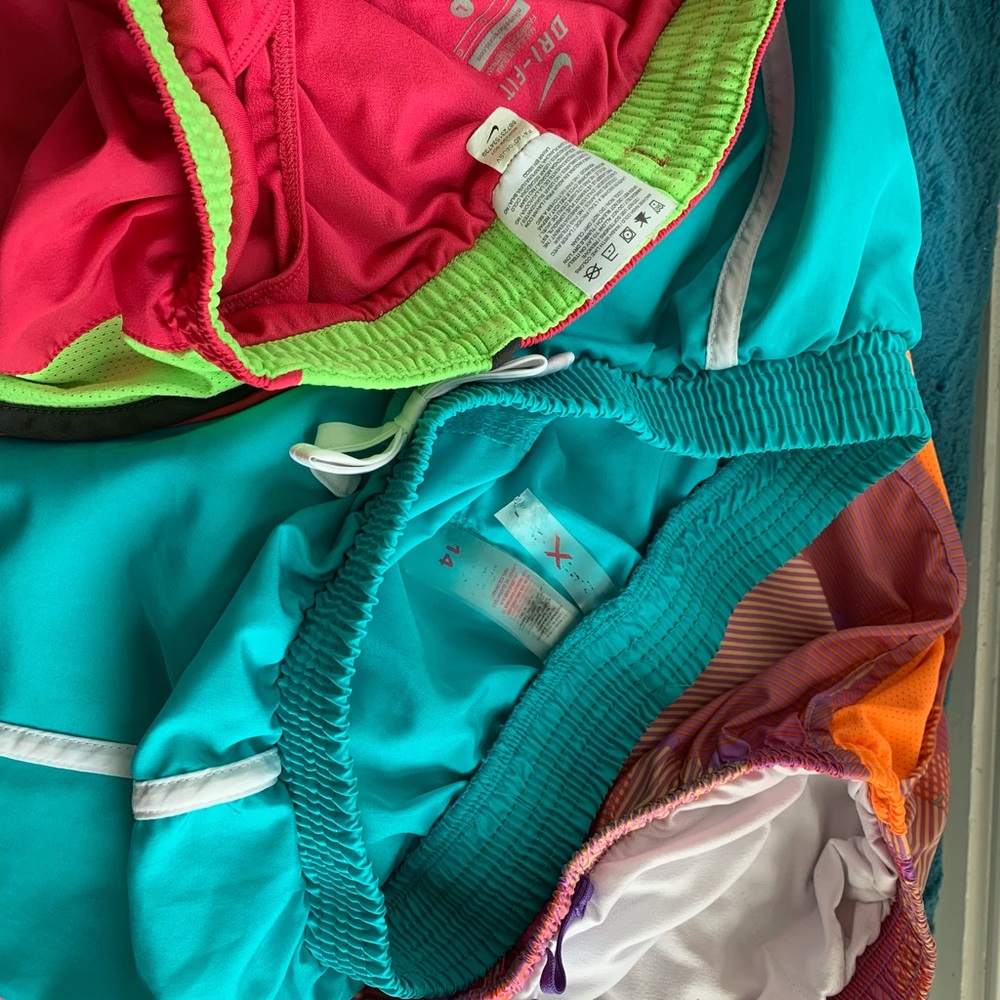 dri-fit girls running shorts - Picture 4 of 12